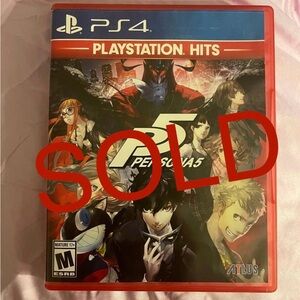 Persona 5 - PlayStation Hits *SOLD*